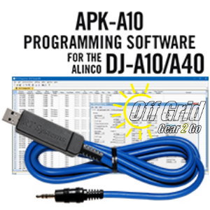 RTS Alinco APK-A10 Programming Software Cable Kit