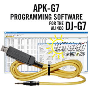 RTS Alinco APK-G7 Programming Software Cable Kit