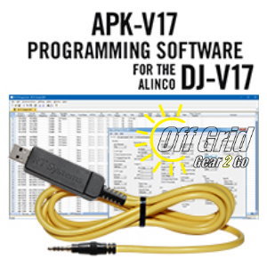 RTS Alinco APK-V17 Programming Software Cable Kit