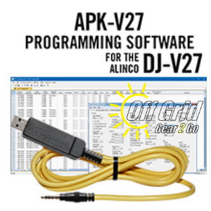 RTS Alinco APK-V27 Programming Software Cable Kit