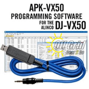 RTS Alinco APK-VX50 Programming Software Cable Kit
