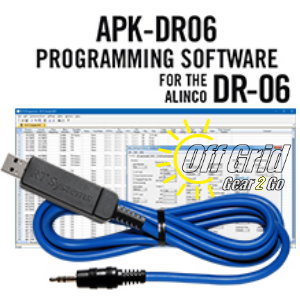 RTS Alinco APK-DR06 Programming Software Cable Kit