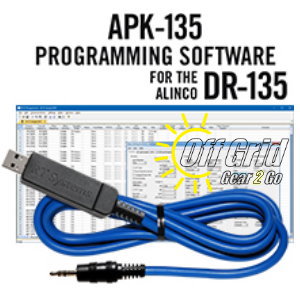 RTS Alinco APK-135 Programming Software Cable Kit