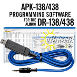 RTS Alinco APK-138/438 Programming Software Cable Kit