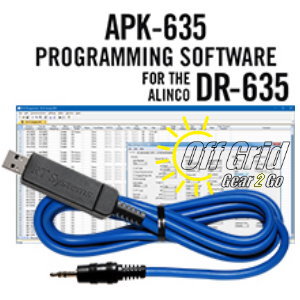 RTS Alinco APK-635 Programming Software Cable Kit