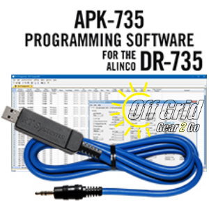 RTS Alinco APK-735 Programming Software Cable Kit