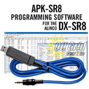 RTS Alinco APK-SR8 Programming Software Cable Kit