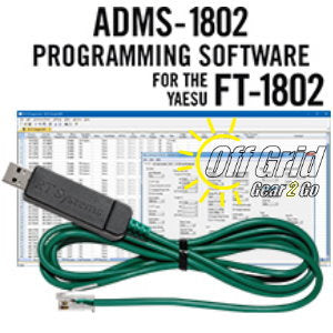 RTS Yaesu ADMS-1802 Programming Software Cable Kit