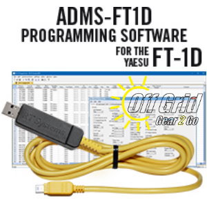 RTS Yaesu ADMS-FT1D Programming Software Cable Kit