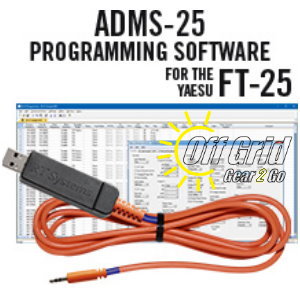 RTS Yaesu ADMS-25 Programming Software Cable Kit