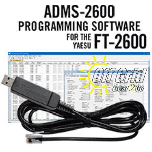 RTS Yaesu ADMS-2600 Programming Software Cable Kit
