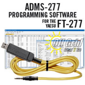 RTS Yaesu ADMS-277 Programming Software Cable Kit