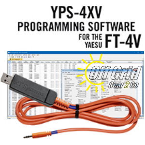 RTS Yaesu YPS-4XV Programming Software Cable Kit