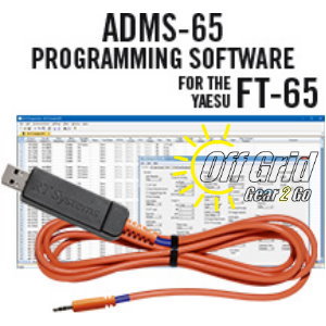 RTS Yaesu ADMS-65 Programming Software Cable Kit