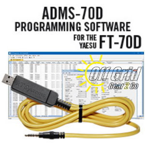 RTS Yaesu ADMS-70D Programming Software Cable Kit