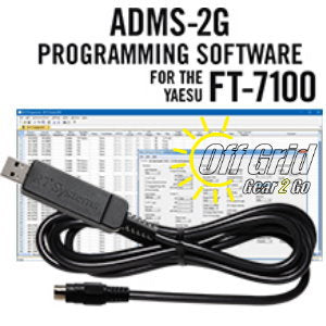 RTS Yaesu ADMS-2G Programming Software Cable Kit