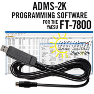RTS Yaesu ADMS-2K Programming Software Cable Kit