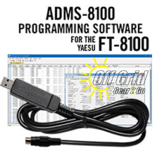 RTS Yaesu ADMS-8100 Programming Software Cable Kit