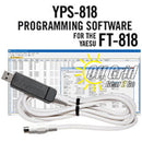 RTS YPS-818 Programming Software and USB-62C cable for the Yaesu FT-818