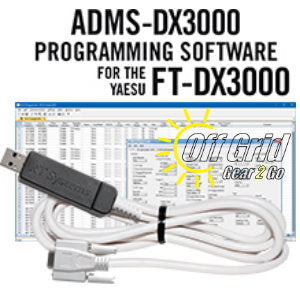 RTS Yaesu ADMS-DX3000 Programming Software Cable Kit