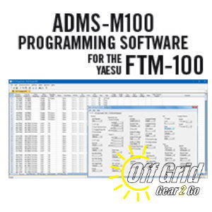 RTS Yaesu ADMS-M100 Programming Software Only - No Cable