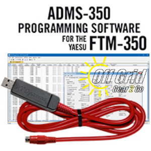 RTS Yaesu ADMS-350 Programming Software Cable Kit