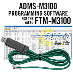 RTS Yaesu ADMS-M3100 Programming Software Cable Kit