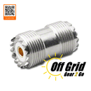 UHF Female Barrel Connector