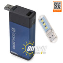 GOAL ZERO FLIP 24 POWER BANK (w/LED LIGHT STICK) - SLATE BLUE