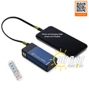 GOAL ZERO FLIP 24 POWER BANK (w/LED LIGHT STICK) - SLATE BLUE