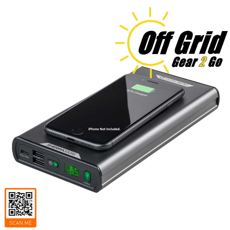 Goal Zero Sherpa 100PD Power Bank 25600mAh