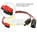 PW-98014 Solar MC4 to Anderson Powerpole Input Adapter Cable for Goal Zero Yeti 1250