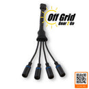 Goal Zero 4X 8MM Combiner to High Power Port Connector