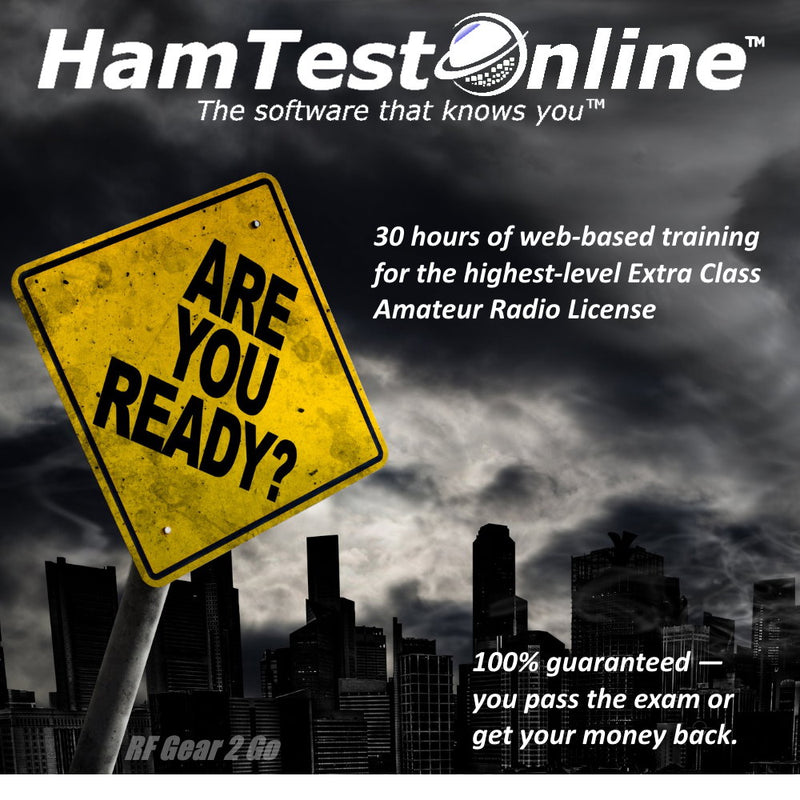 HamTestOnline Level 3 - Extra Class Level Internet Based Training (30 Hours)