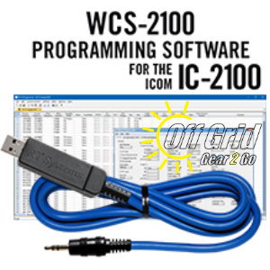 RTS ICOM WCS-2100 Programming Software Cable Kit