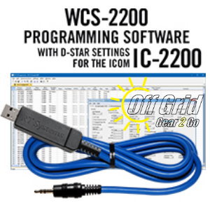 RTS ICOM WCS-2200 Programming Software Cable Kit