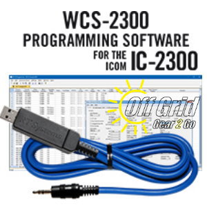 RTS ICOM WCS-2300 Programming Software Cable Kit