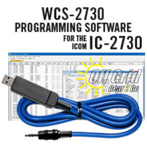 RTS ICOM WCS-2730 Programming Software Cable Kit