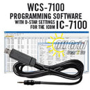 RTS ICOM WCS-7100 Programming Software Cable Kit