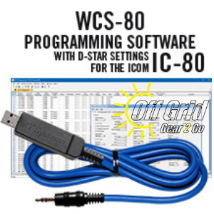 RTS ICOM WCS-80 Programming Software and USB-29A Cable Kit