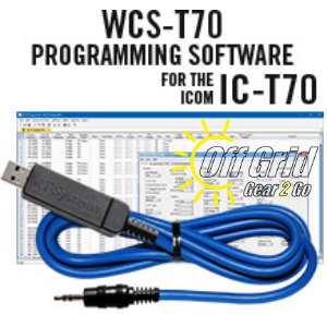 RTS ICOM WCS-T70 Programming Software Cable Kit