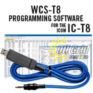RTS ICOM WCS-T8 Programming Software Cable Kit