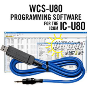 RTS ICOM WCS-U80 Programming Software Cable Kit