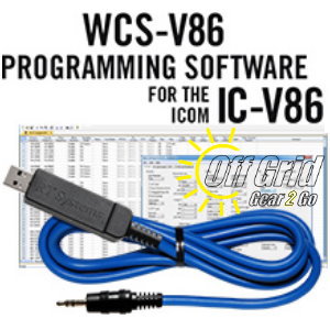 RTS ICOM WCS-V86 Programming Software Cable Kit