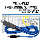 RTS ICOM WCS-W32 Programming Software Cable Kit