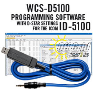 RTS ICOM WCS-D5100 Programming Software Cable Kit