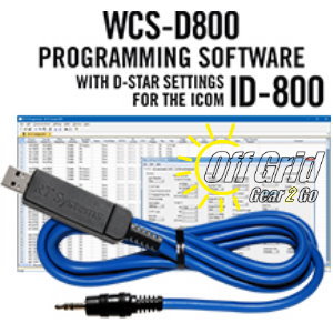 RTS ICOM WCS-D800 Programming Software Cable Kit