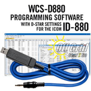 RTS ICOM WCS-D880 Programming Software Cable Kit