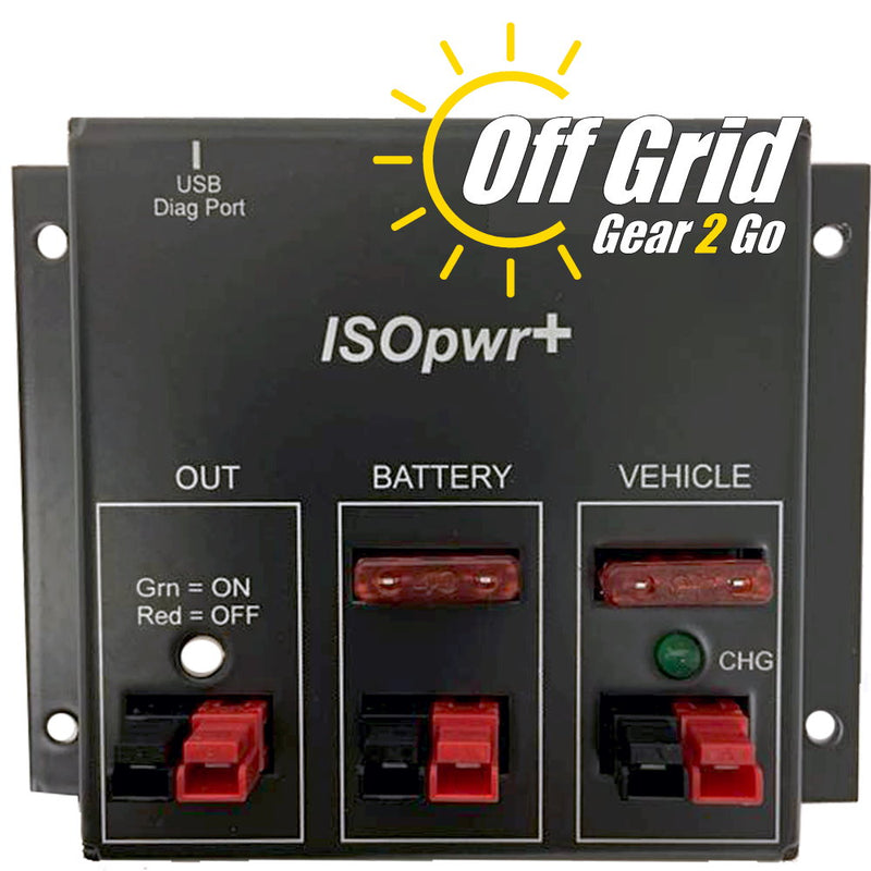 ISOpwr+ (Plus) - Auxiliary Battery Isolator by West Mountain Radio