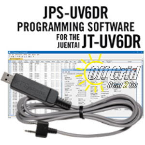 RTS Juentai JPS-UV6DR Programming Software Cable Kit